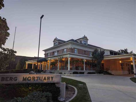 Berg mortuary - Berg Mortuary of Orem - Orem, UT. We researched the cost of services at Berg Mortuary of Orem in Orem, UT. We estimate that you can expect to pay $7,285 for a full funeral. Disclosure: As an Amazon Associate, we earn a commission from qualifying purchases when you use our links.